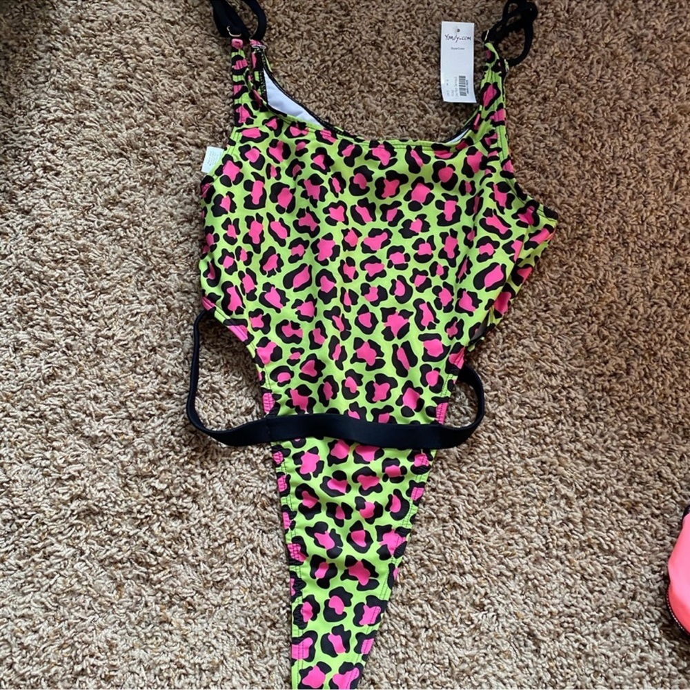 Thong one piece bikini